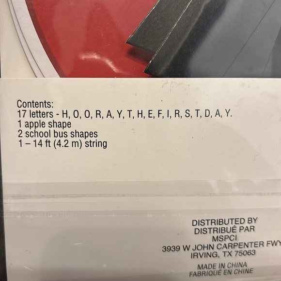 Back to school/last day of school items - Picture 5 of 6